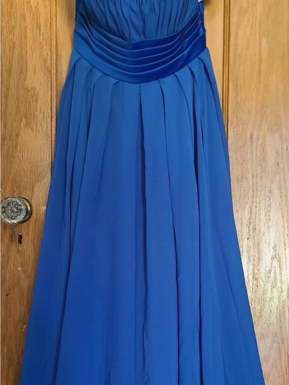 Mori Lee Affairs Short Ruffle Chiffon Formal Dress- Size 8